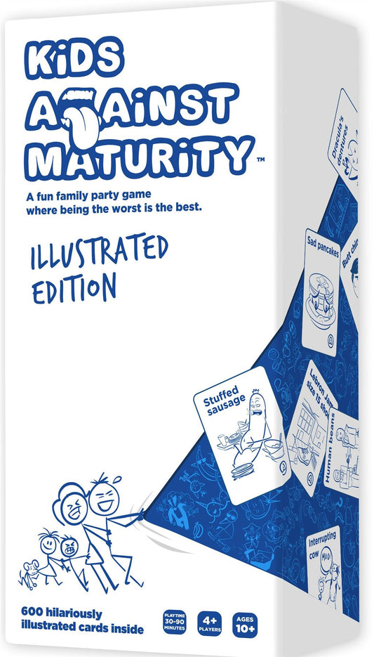 Kids Against Maturity - Illustrated Edition Card Game	