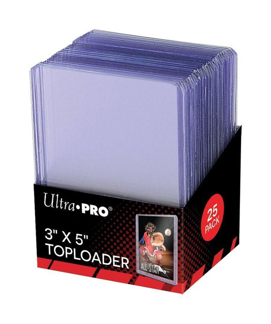Ultra Pro 3 Inch X 5 Inch Toploaders (Pack Of 25)