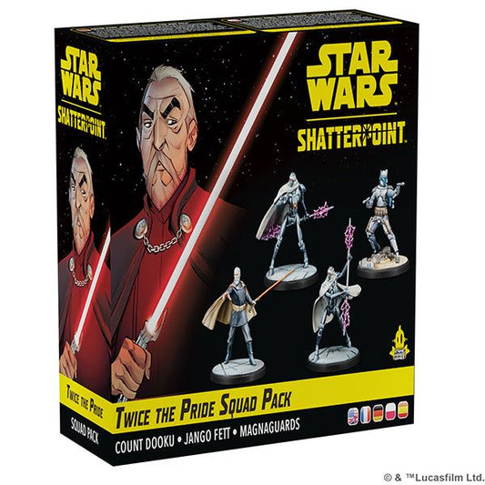 Star Wars Shatterpoint Twice the Pride (Count Dooku Squad Pack)