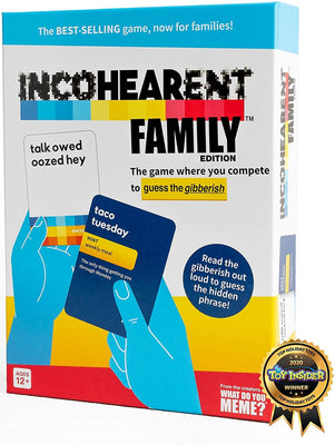 Incohearent Family Edition Card Game