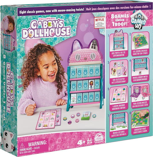 Gabby's Dollhouse HQ Tic Tac Toe Memory Game