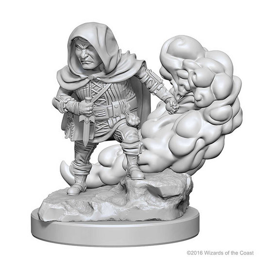 D&D Nolzur's Marvelous Unpainted Miniatures (W1) Halfling Male Rogue
