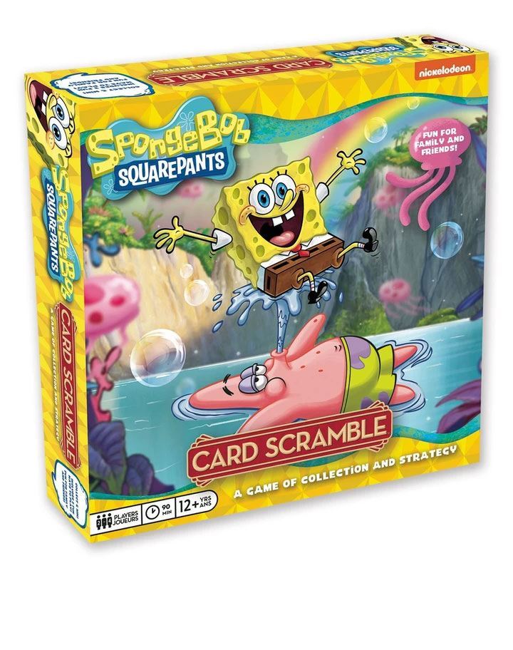 SpongeBob Board Game Card Scramble