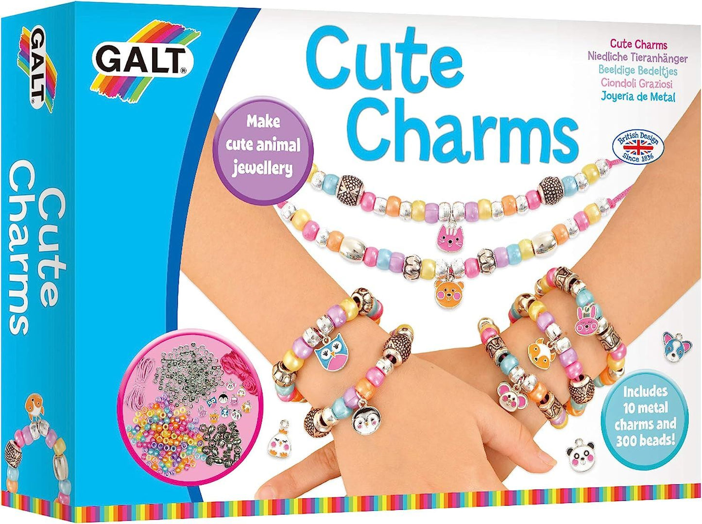 Galt Toys - Cute Charms Creative Activity Set