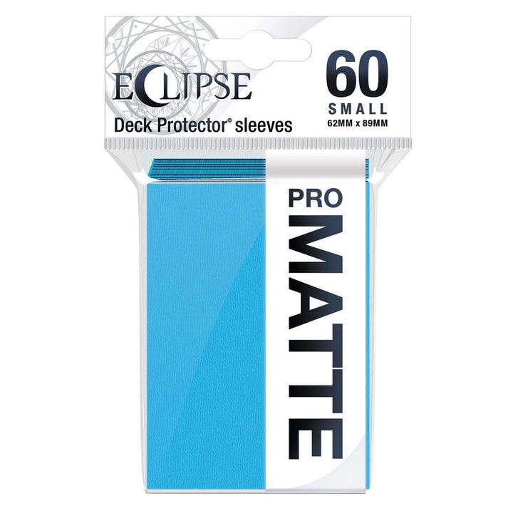 Ultra Pro Eclipse Matte 60 Small Sleeves: Sky Blue