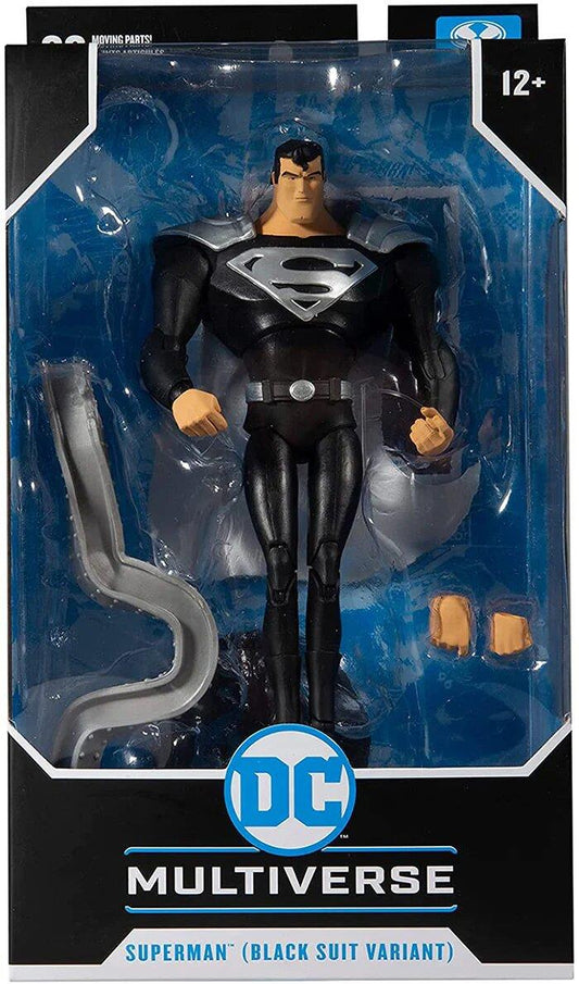 Superman Black Suit Variant (DC Multiverse - Superman: The Animated Series) 7" Action Figure