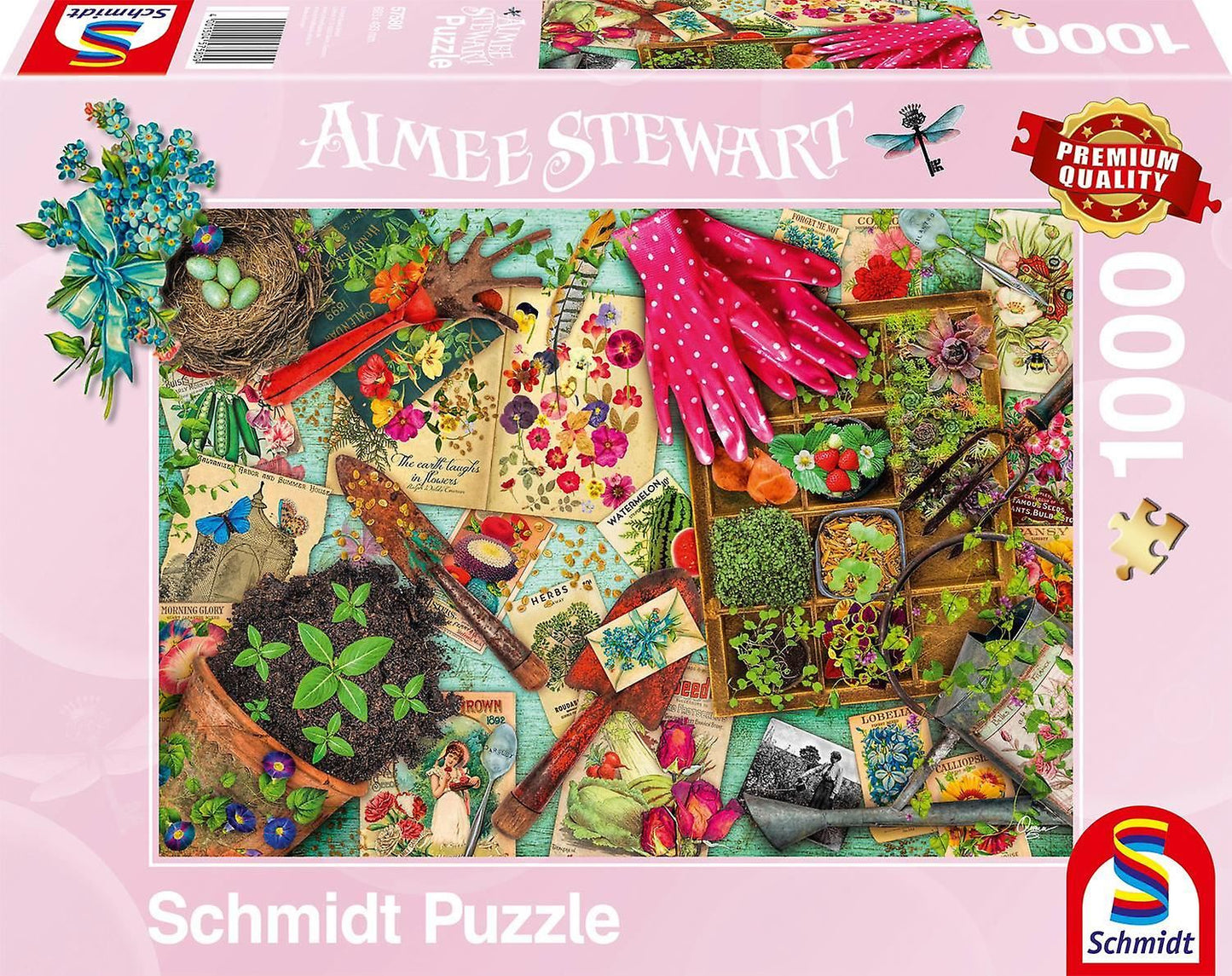 Schmidt Aimee Stewart: Everything for the Garden 1000 Piece Jigsaw Puzzle