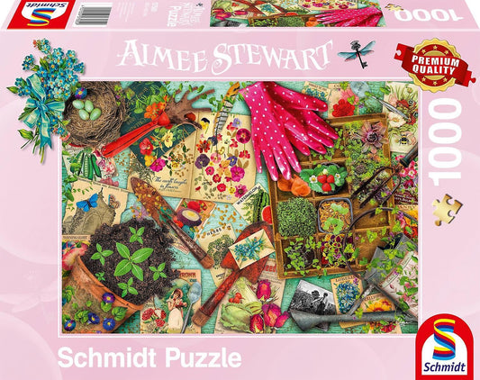 Schmidt Aimee Stewart: Everything for the Garden 1000 Piece Jigsaw Puzzle