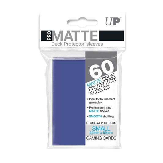 Ultra Pro Matte 60 Small Deck Protectors - Blue