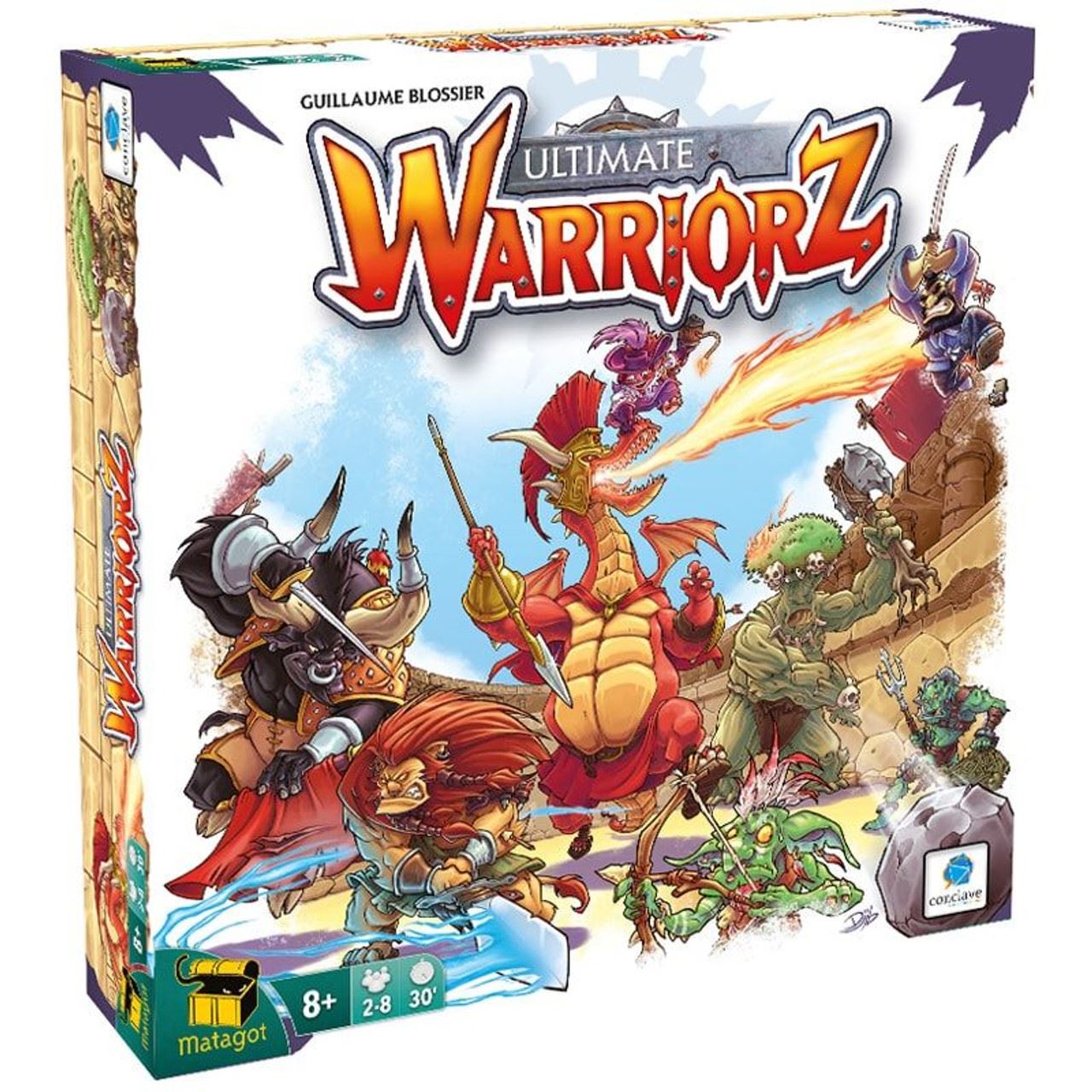 Ultimate Warriorz Board Game