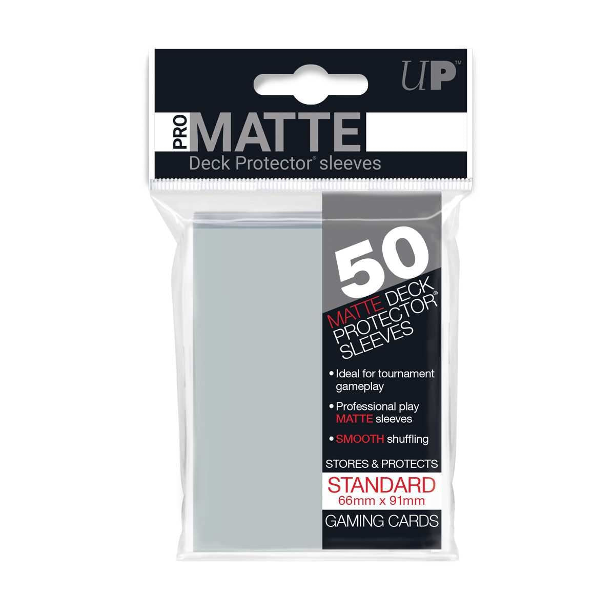 Ultra Pro Matte Clear Standard Deck Protectors (50 Sleeves)