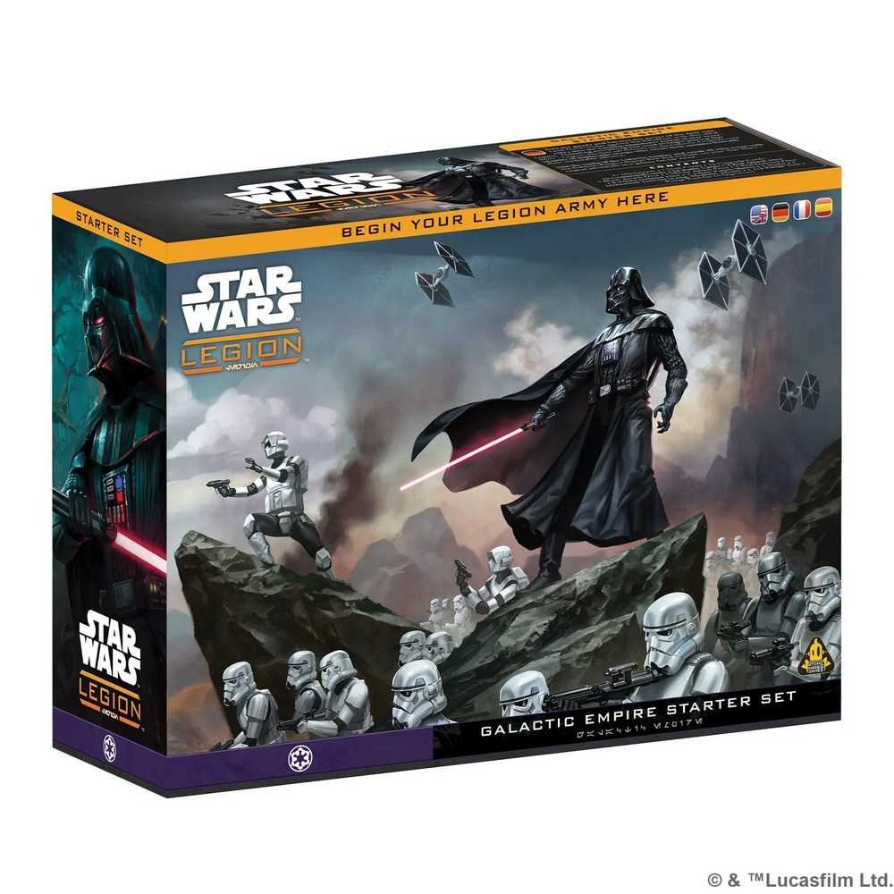 Star Wars: Legion - Galactic Empire Miniatures Starter Set