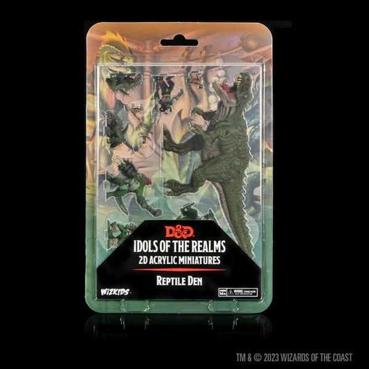 D&D Idols of the Realms Reptile Den - Scales & Tails - 2D Set