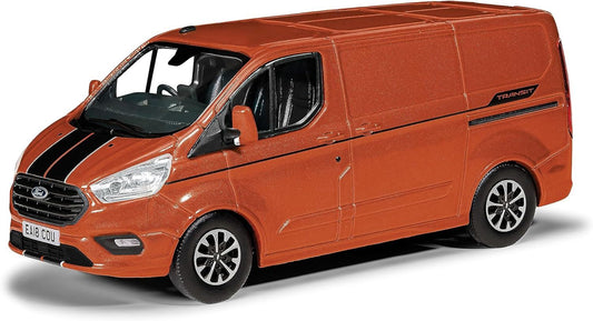 Corgi Ford Transit Van Custom Sport, Orange Glow