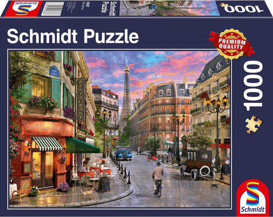 Schmidt Road to The Eiffel Tower Jigsaw Puzzle - 1000 Pieces