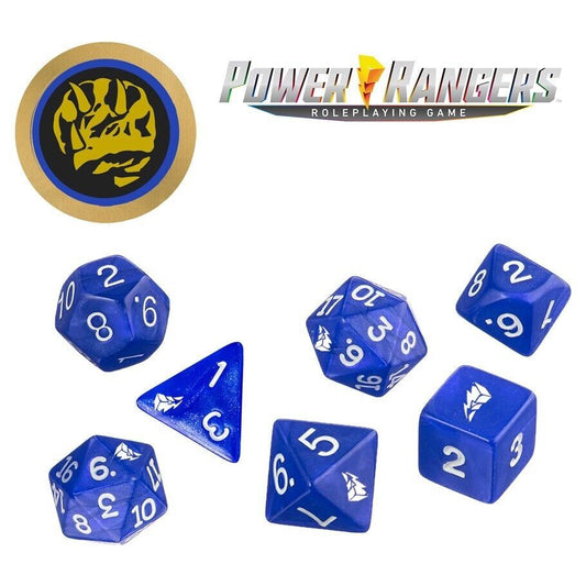 Power Rangers RPG: Blue Dice Set
