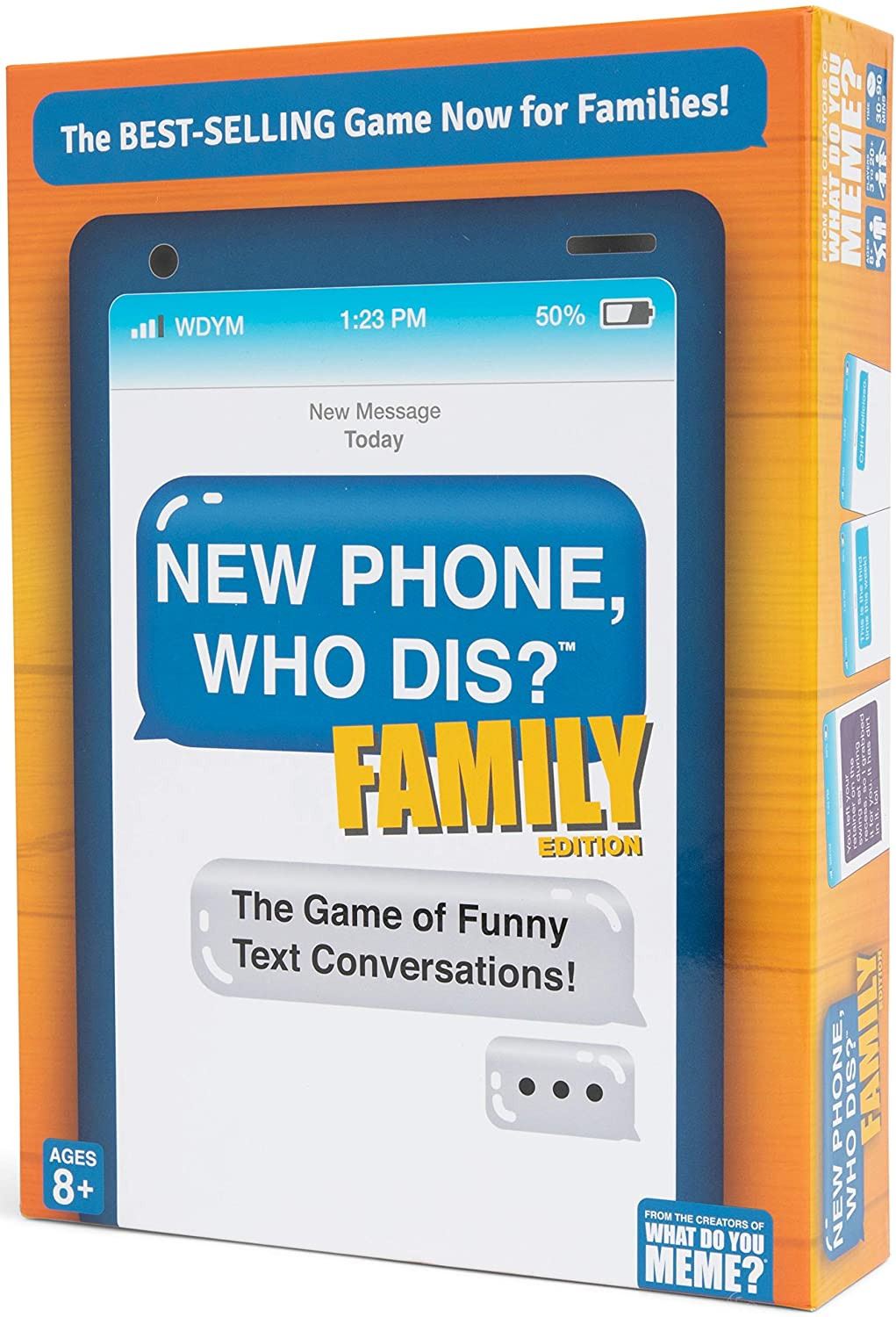 New Phone Who Dis? Family Edition Party Game