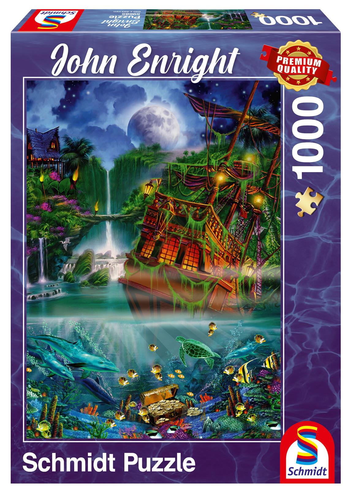 Schmidt John Enright: Sunken Treasure Jigsaw Puzzle - 1000 Pieces