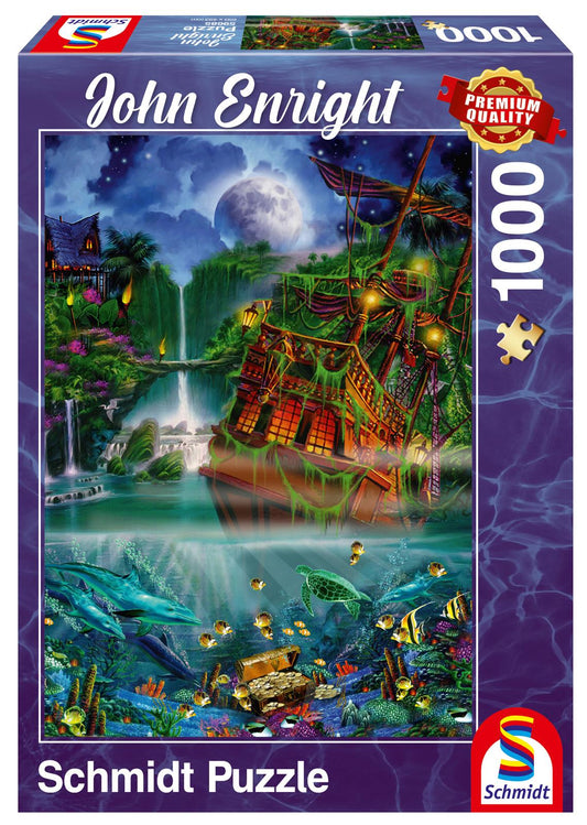 Schmidt John Enright: Sunken Treasure Jigsaw Puzzle - 1000 Pieces