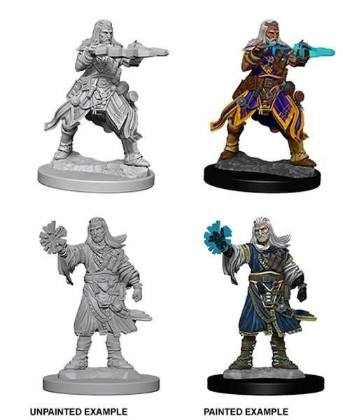 Pathfinder Battles Deep Cuts Unpainted Miniatures (W1) Male Human Wizard