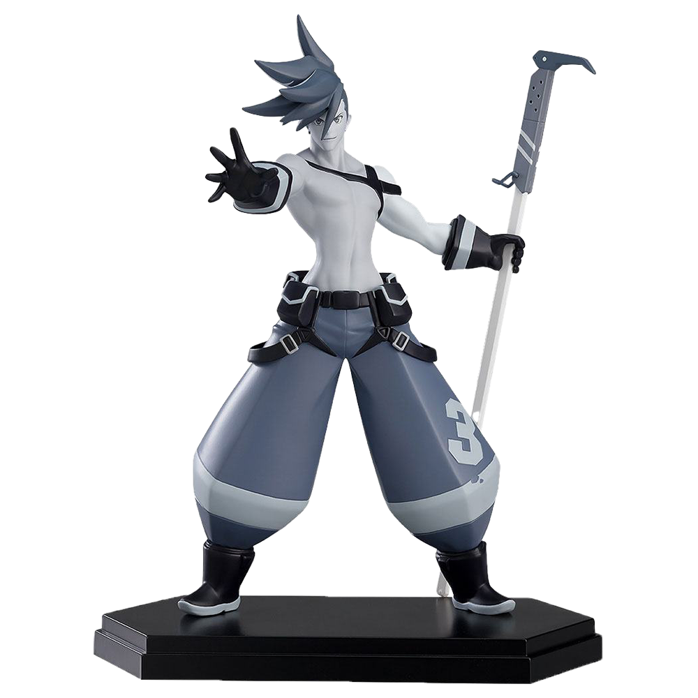 Promare Pop Up Parade PVC Statue Galo Thymos: Monochrome Ver. 18 cm