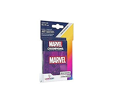 Gamegenic Champions Art Sleeves: Marvel Purple (50-Pack)