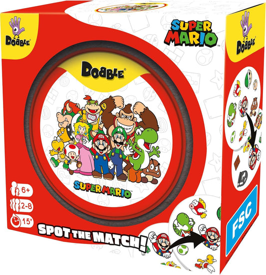 Dobble Super Mario Card Game