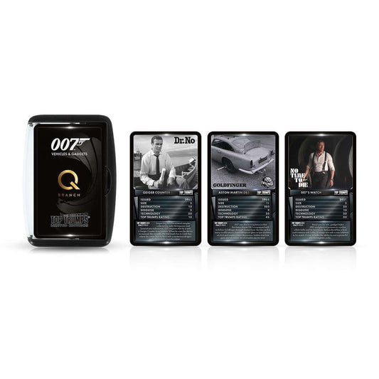 James Bond Gadgets & Vehicles Top Trumps Card Game