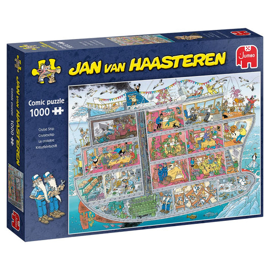 Jumbo Jan van Haasteren Cruise Ship Jigsaw Puzzle - 1000 pieces