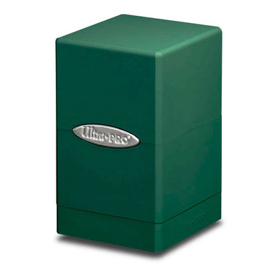 Ultra Pro Green Satin Tower Deck Box