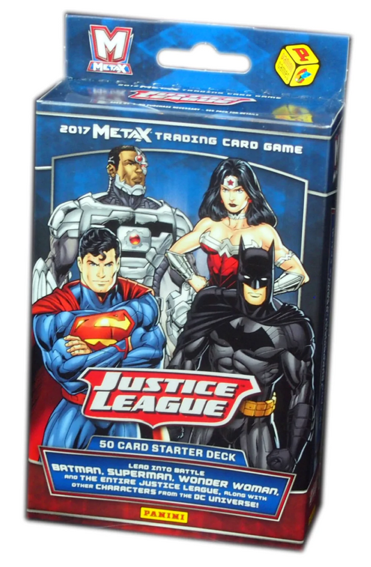 Meta X Justice League Trading Card Starter Deck