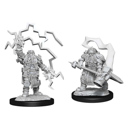 D&D Nolzur's Marvelous Unpainted Miniatures (W14) Dwarf Cleric Male