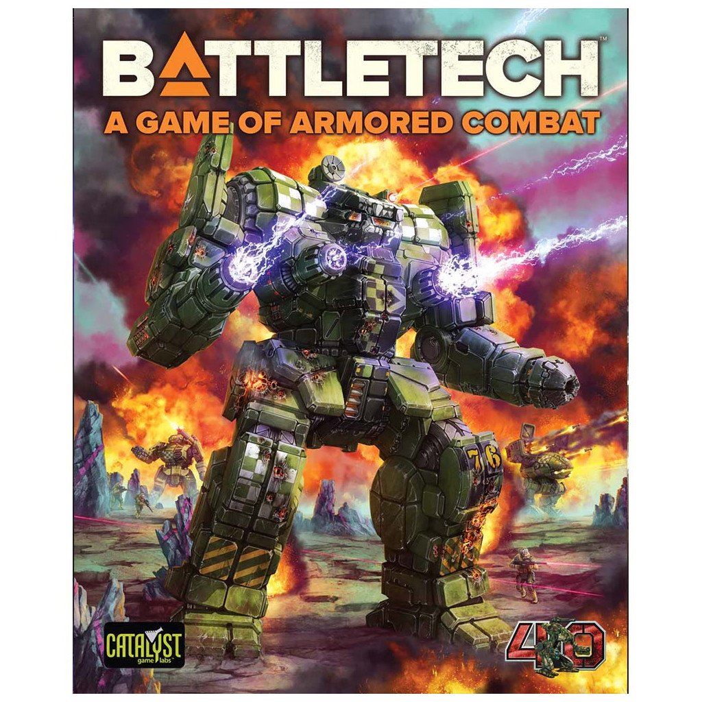 Battletech: A Game of Armored Combat 40th Anniversary Core Rules