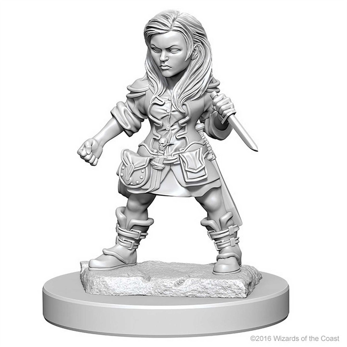 D&D Nolzur's Marvelous Unpainted Miniatures (W1) Halfling Female Rogue