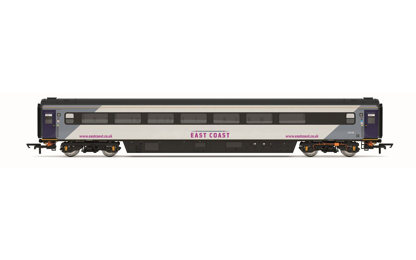 Hornby East Coast, Mk3 Trailer Standard Disabled, 42238 - Era 10