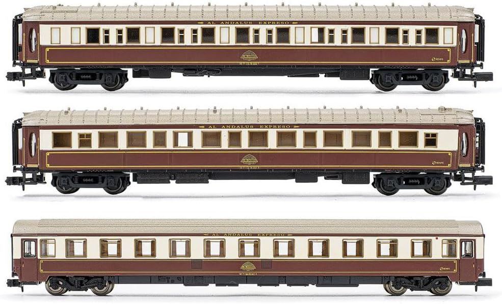 Arnold RENFE 3-unit Set Al-Andalus 2xWL Sleeping Car 10000 period