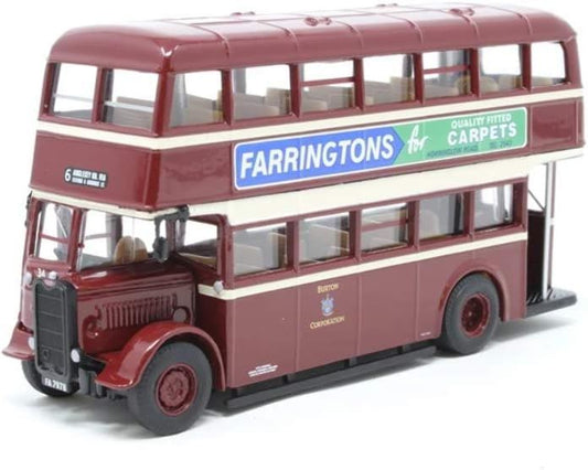 Corgi Guy Utility Bus- Burton Corporation- 6 Anglesey Rd via Station & Uxbridge St.