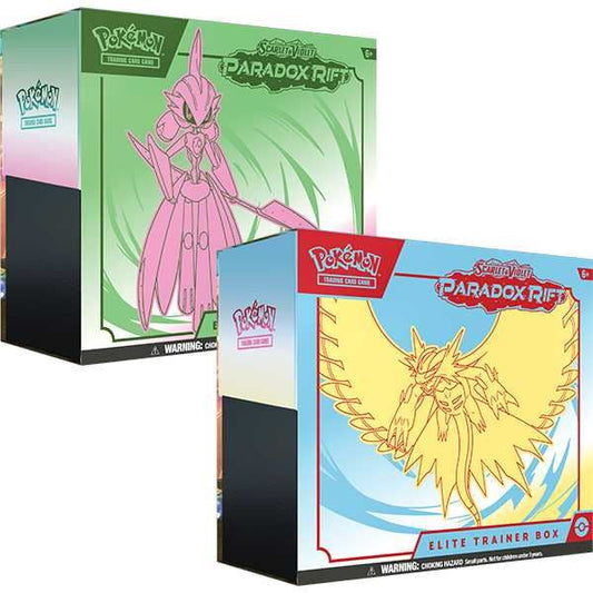 Pokemon TCG: Scarlet & Violet 4 Paradox Rift Elite Trainer Box - One At Random	