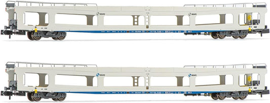 Arnold RENFE 2-unit set DDMA Autotransporter White Livery period V