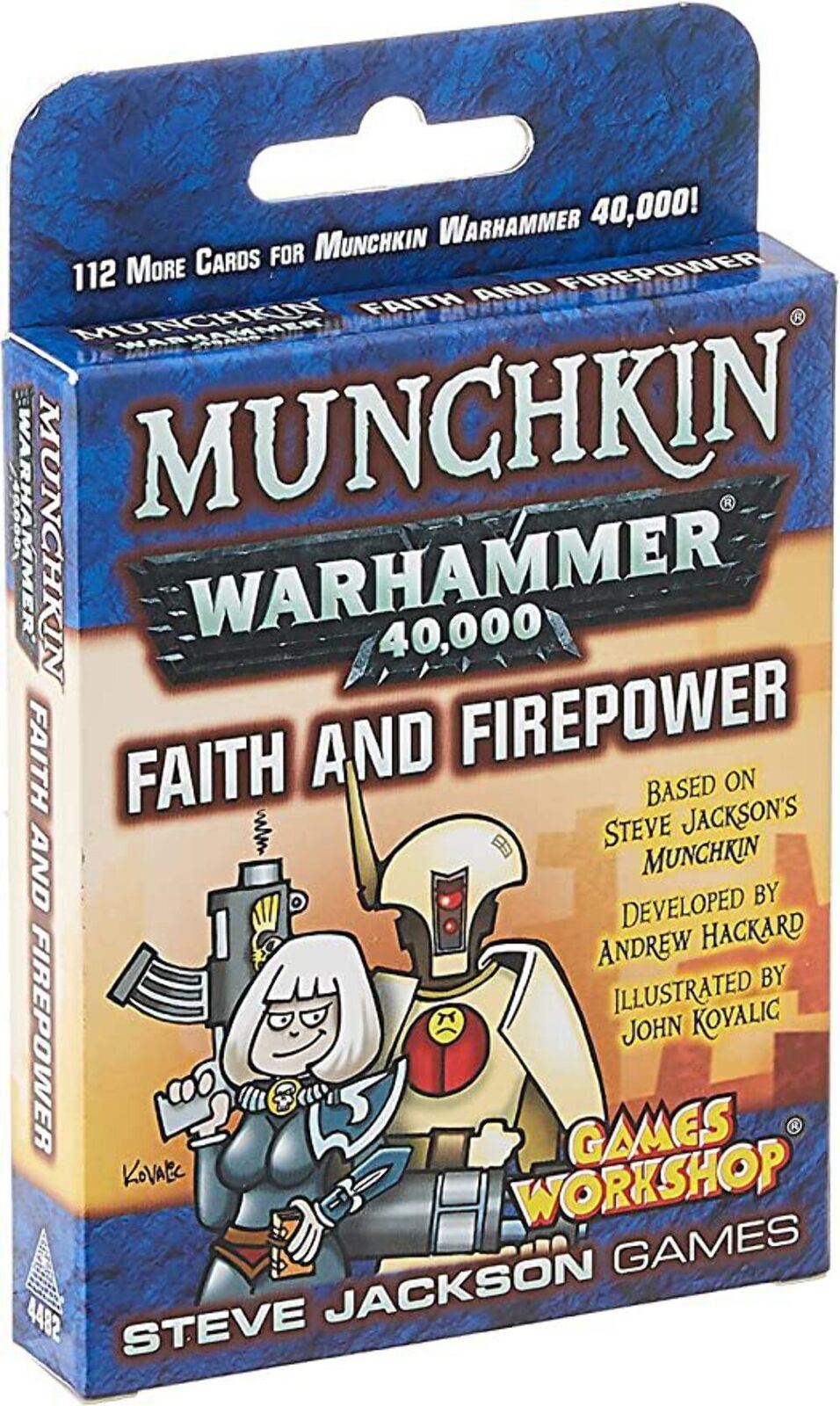 Munchkin Warhammer 40000: Faith and Firepower Expansion Card Game