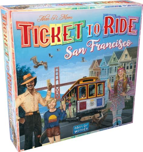 Ticket To Ride: San Francisco Board Game