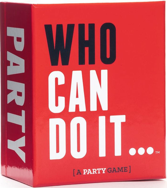 Who Can Do It  Card Game