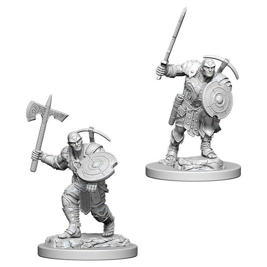 Dungeons & Dragons Nolzur's Marvelous Unpainted Miniatures Earth Genasi Male Fighter
