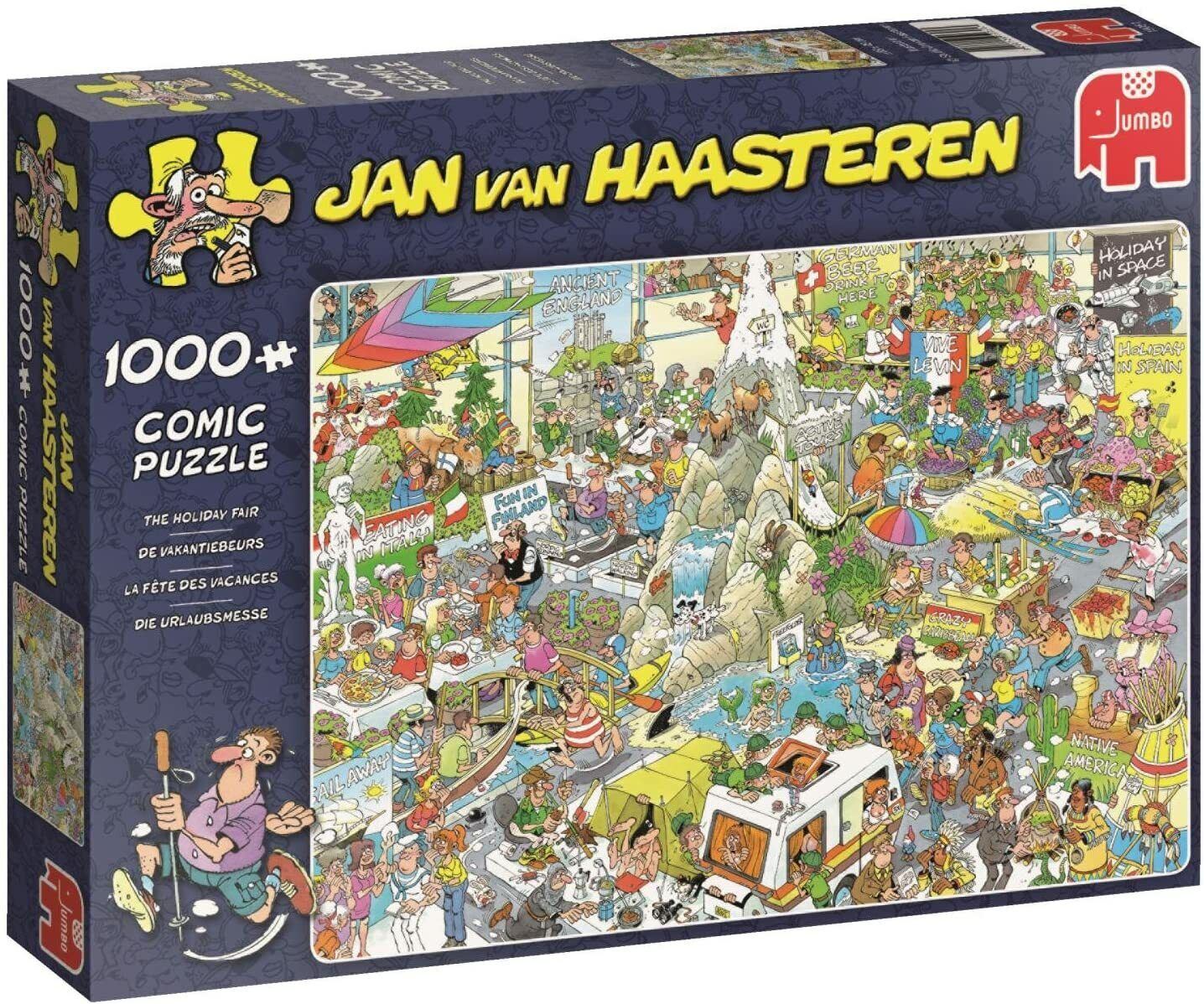 Jumbo Jan Van Haasteren The Holiday Fair Jigsaw Puzzle - 1000 Pieces