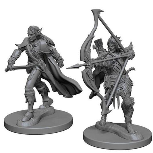 Pathfinder Deep Cuts Unpainted Miniatures (W1) Elf Male Fighter
