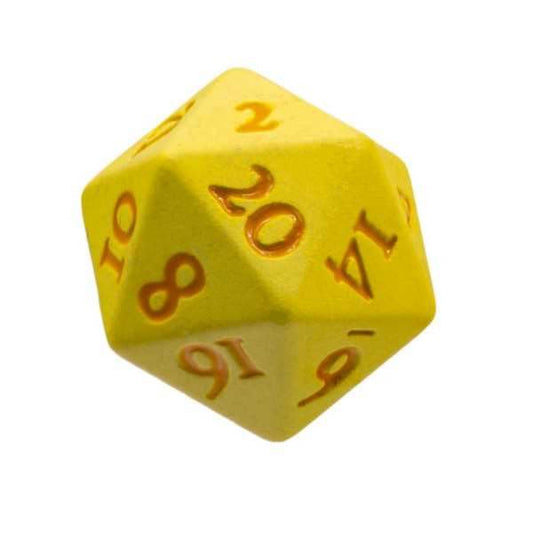 Ultra Pro Vivid Heavy Metal Dice: Yellow