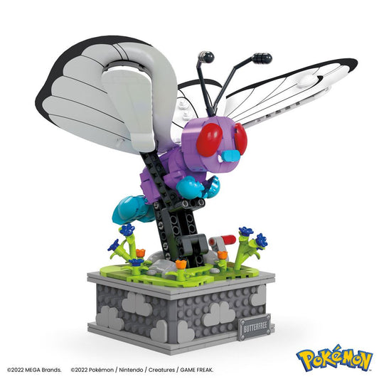 Pokemon Mega Construx Construction Set Motion Butterfree 22 cm