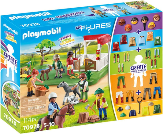 Playmobil My Figures Horse Ranch Playset (70978)