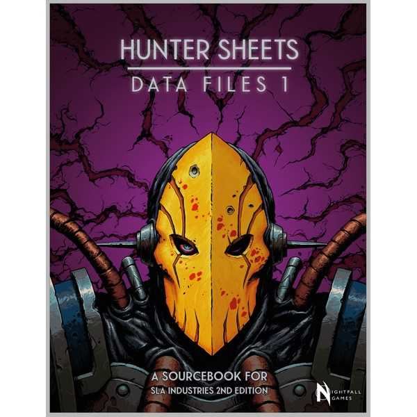 Hunter Sheets Data File 1 SLA Industries RPG: 2nd Edition