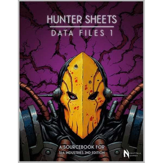 Hunter Sheets Data File 1 SLA Industries RPG: 2nd Edition